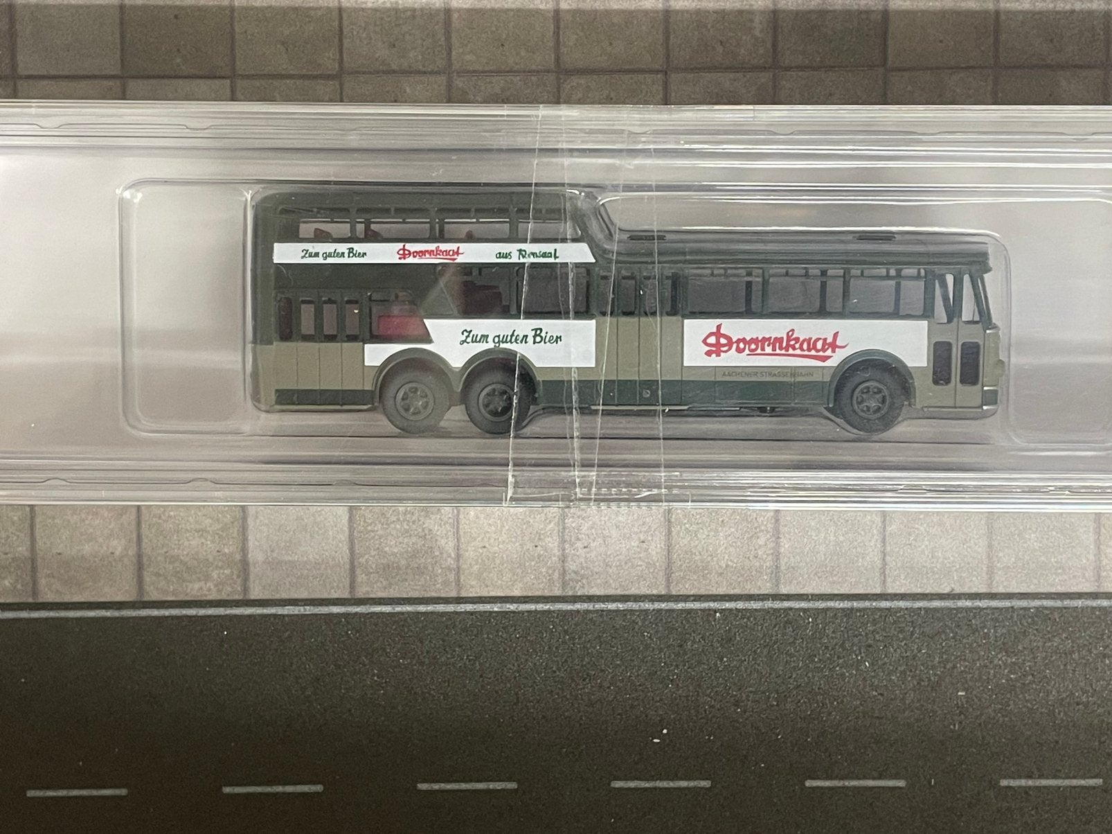 Brekina Büssing Anderthalb decker 1/87, Enlèvement ou Envoi, Comme neuf, Bus ou Camion, Brekina