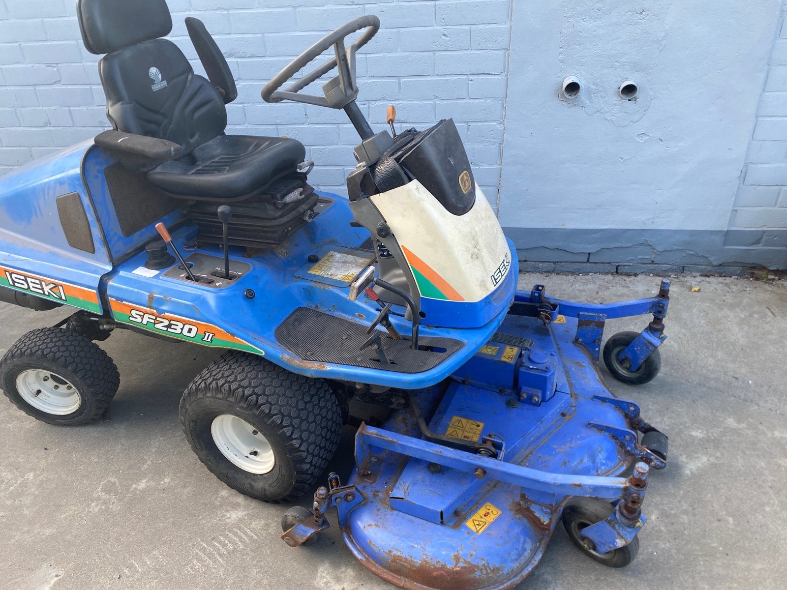 Iseki grasmaaier 4 x 4, Tuin en Terras, Ophalen, Gebruikt