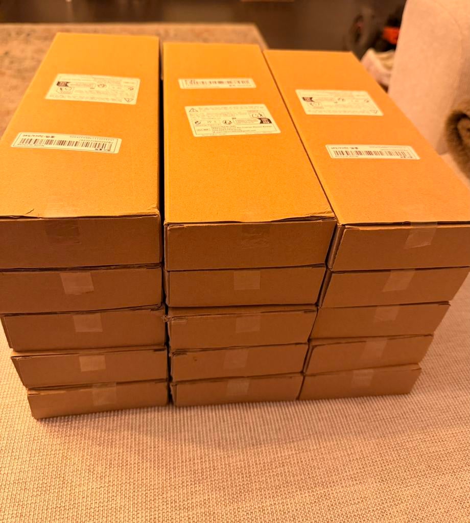 45 decoratieve gouden kandelaars (15 sets  3 stuks), Ophalen of Verzenden, Zo goed als nieuw