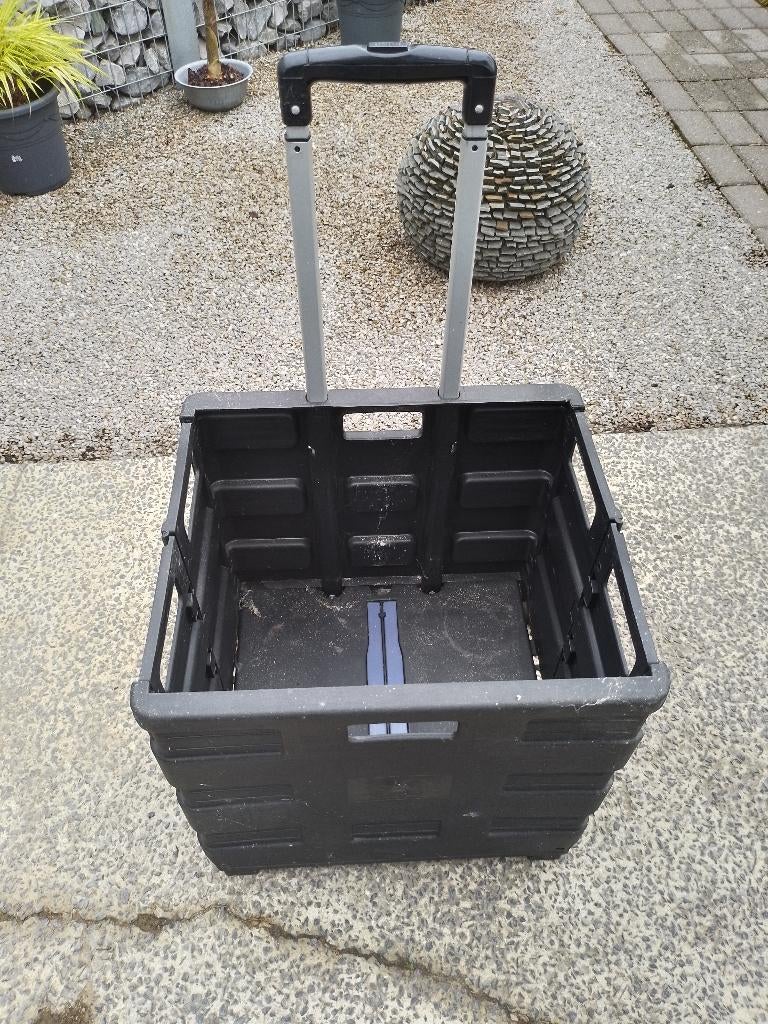 Opplooibare Winkeltrolley, Ophalen