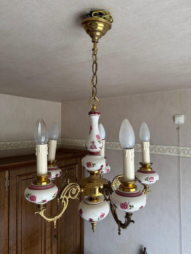 antiek lampen, Ophalen