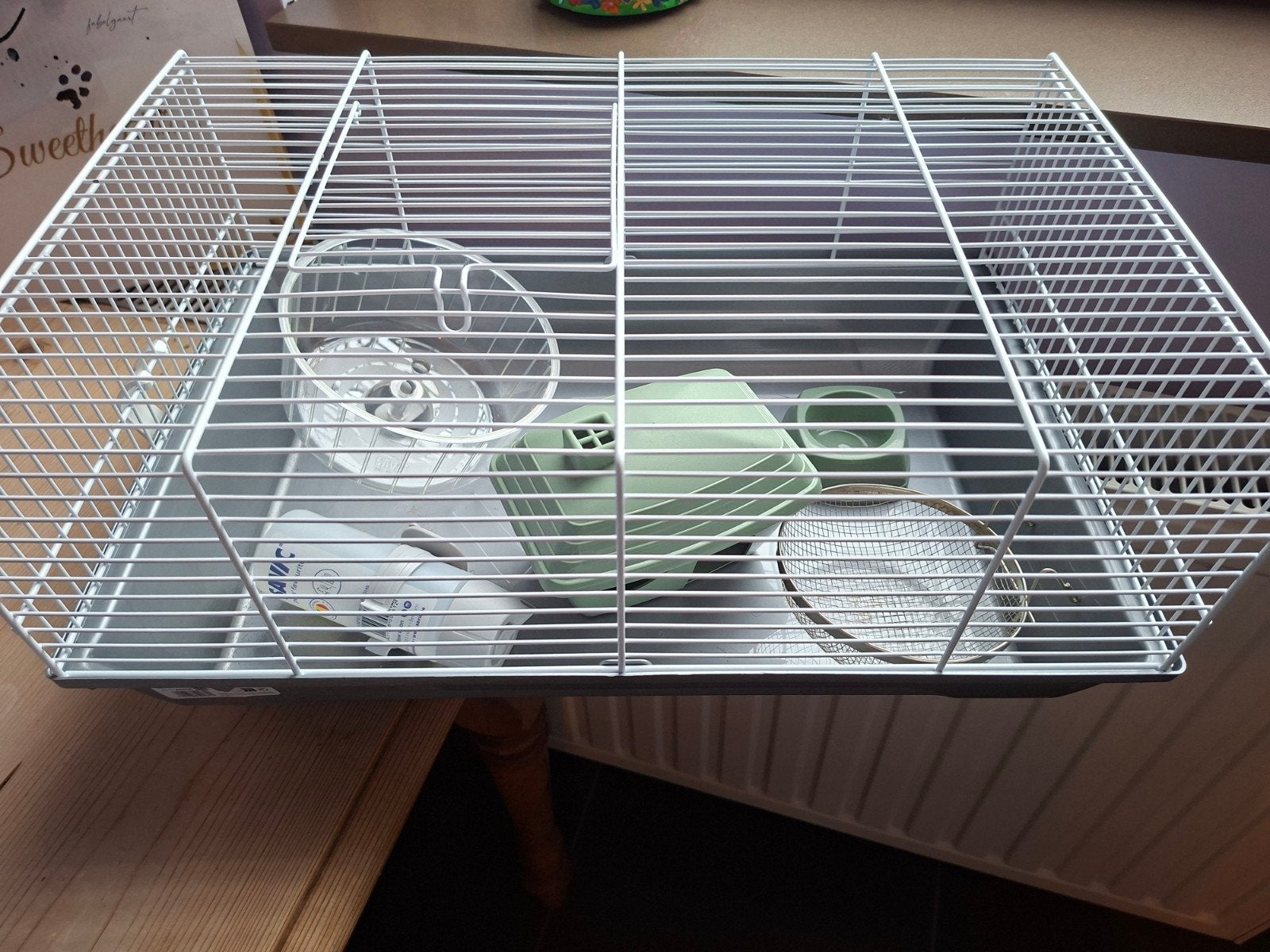 Hamster kooitje Nieuw!, Dieren en Toebehoren, Kooi, Hamster, Ophalen, Minder dan 60 cm