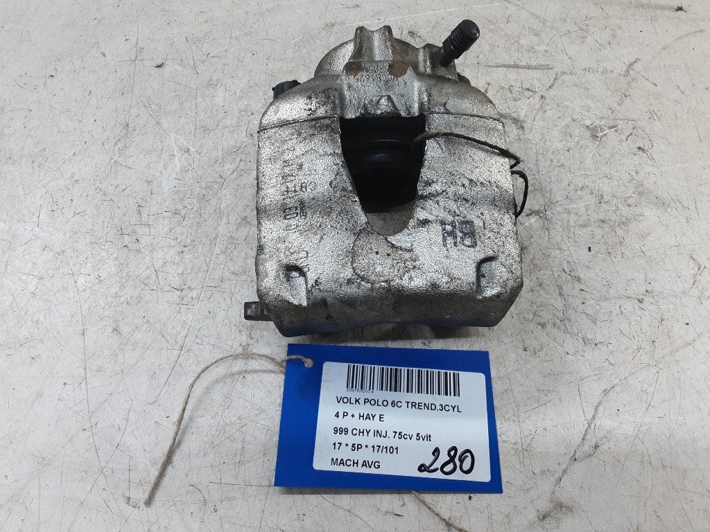 ETRIER DE FREIN AVANT GAUCHE Volkswagen Polo VI (AW1), Utilisé, Volkswagen