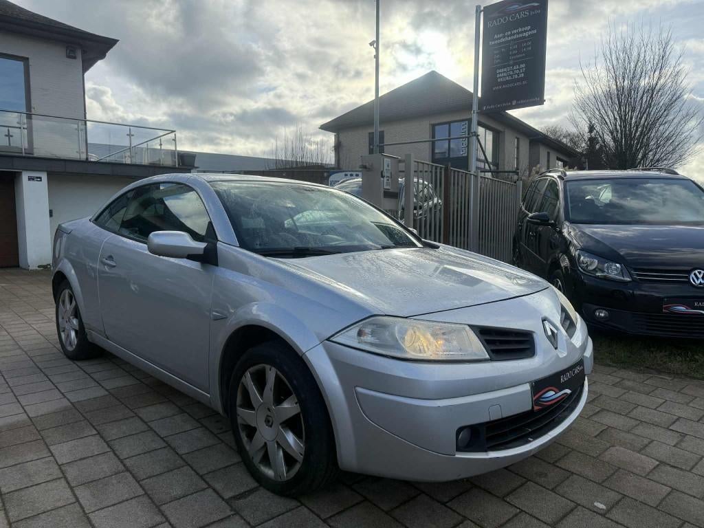 Renault Megane cabriolet diesel van 2007, Auto's, 4 zetels, Cabriolet, Bedrijf, 2 deurs