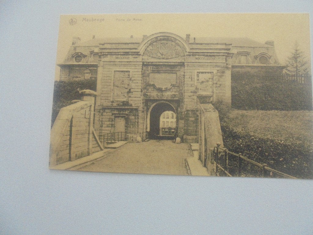 maubeuge- porte de mons, Enlèvement ou Envoi, 1940 à 1960, Non affranchie, Hainaut