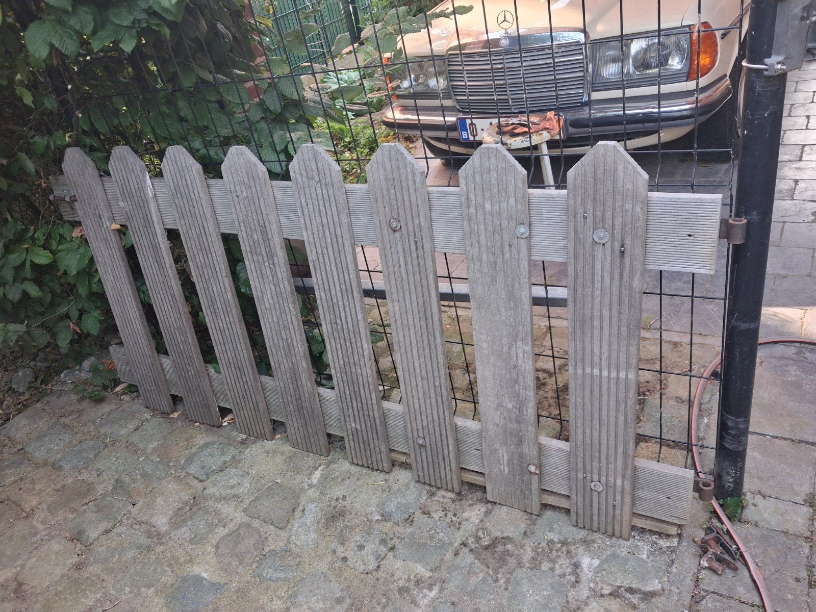 poortje 2.00 x 0.93, Tuin en Terras, Ophalen, Met poort, Gebruikt, Tuinhek