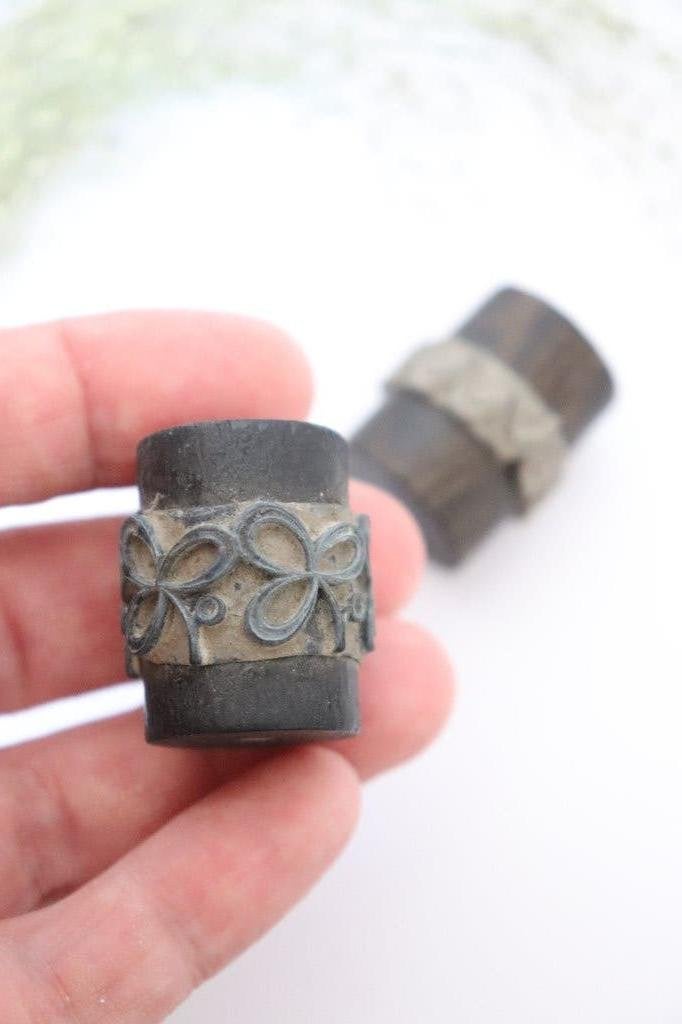 2 bufferrollen voor antieke retro wascoquille, Verzenden