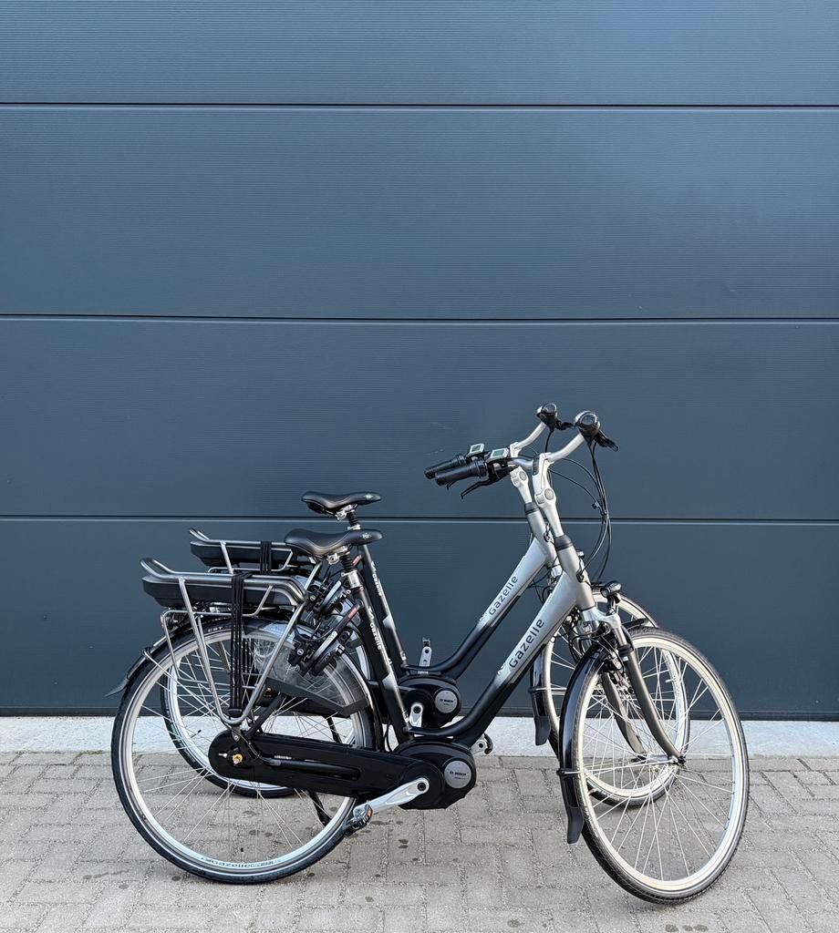 Set Gazelle Orange C8 middenmoter elektrische fietsen, Fietsen en Brommers, Ophalen, Zo goed als nieuw, Gazelle