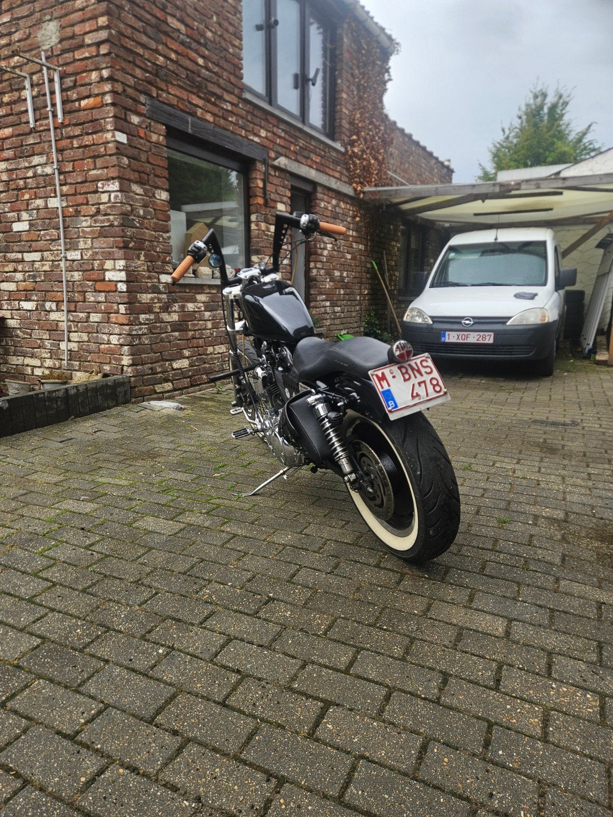 harley davidson xl1200c, 2 cilinders, Occasion, Chopper, Bedrijf