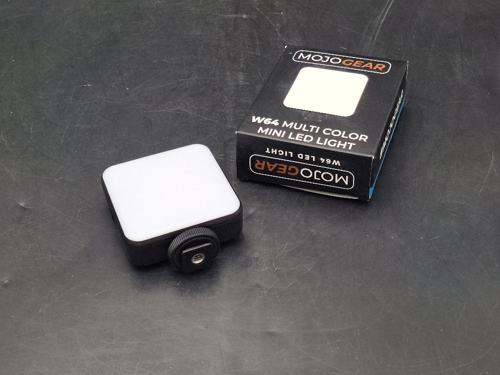 Mojogear M64 Multi color Mini led Light, TV, Hi-fi & Vidéo, Photo | Flash, Neuf, Autres marques, Enlèvement ou Envoi