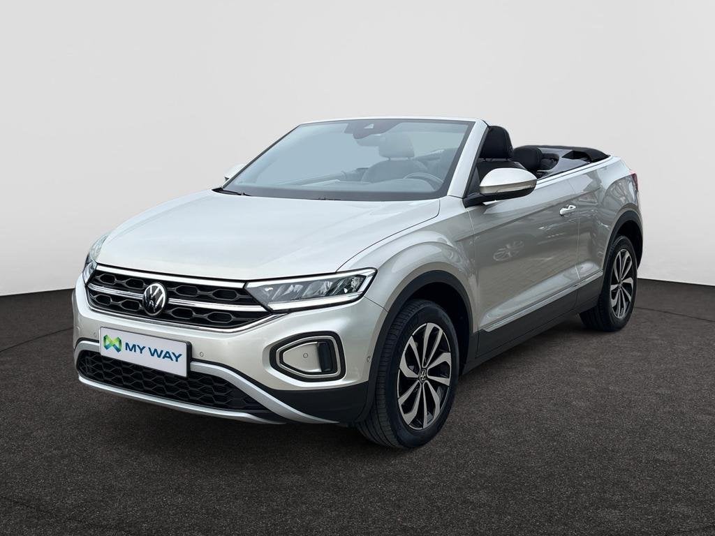 Volkswagen T-Roc Cabriolet SUMMER DEALðŸ”†ðŸ–ï*CABRIO*110, Cabriolet, Handgeschakeld, Zilver of Grijs, 143 g/km