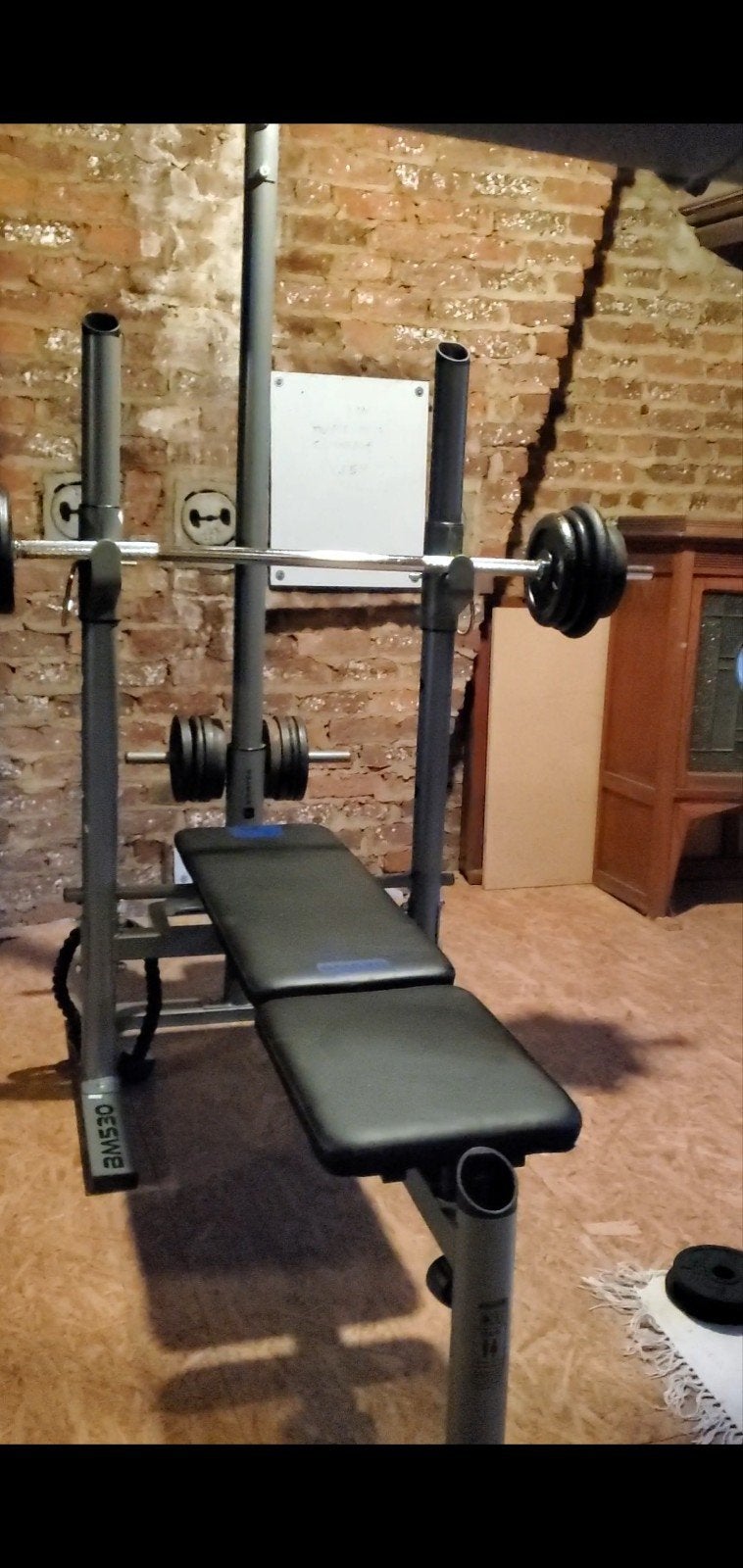 Banc de fitness / musculation multifonctions, Ophalen, Ligfiets