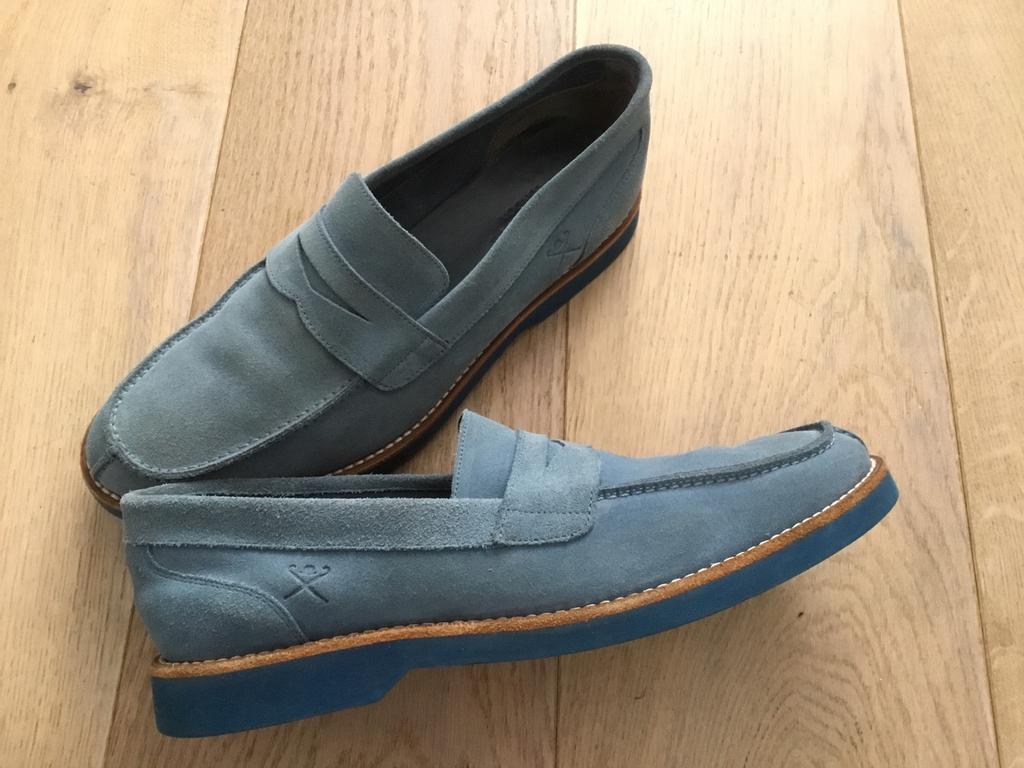 Mocassins Hackett 42, Vêtements | Hommes, Chaussures, Enlèvement ou Envoi, Flâneurs, Porté, Bleu