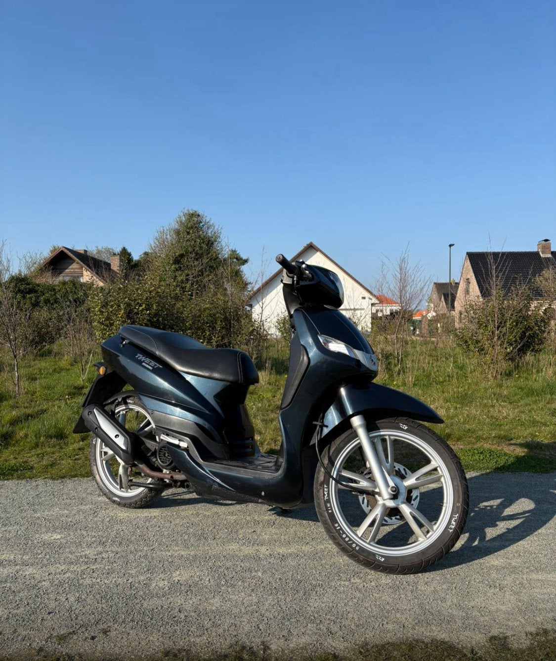 Brommer klasse A peugeot, Fietsen en Brommers, Ophalen, Gebruikt