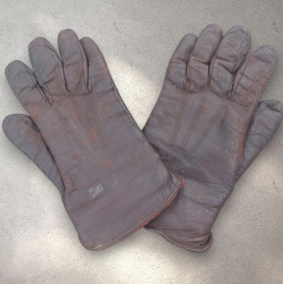 Fliegerhandschuhe d'hiver de la Luftwaffe allemande WW2, Collections, Enlèvement ou Envoi