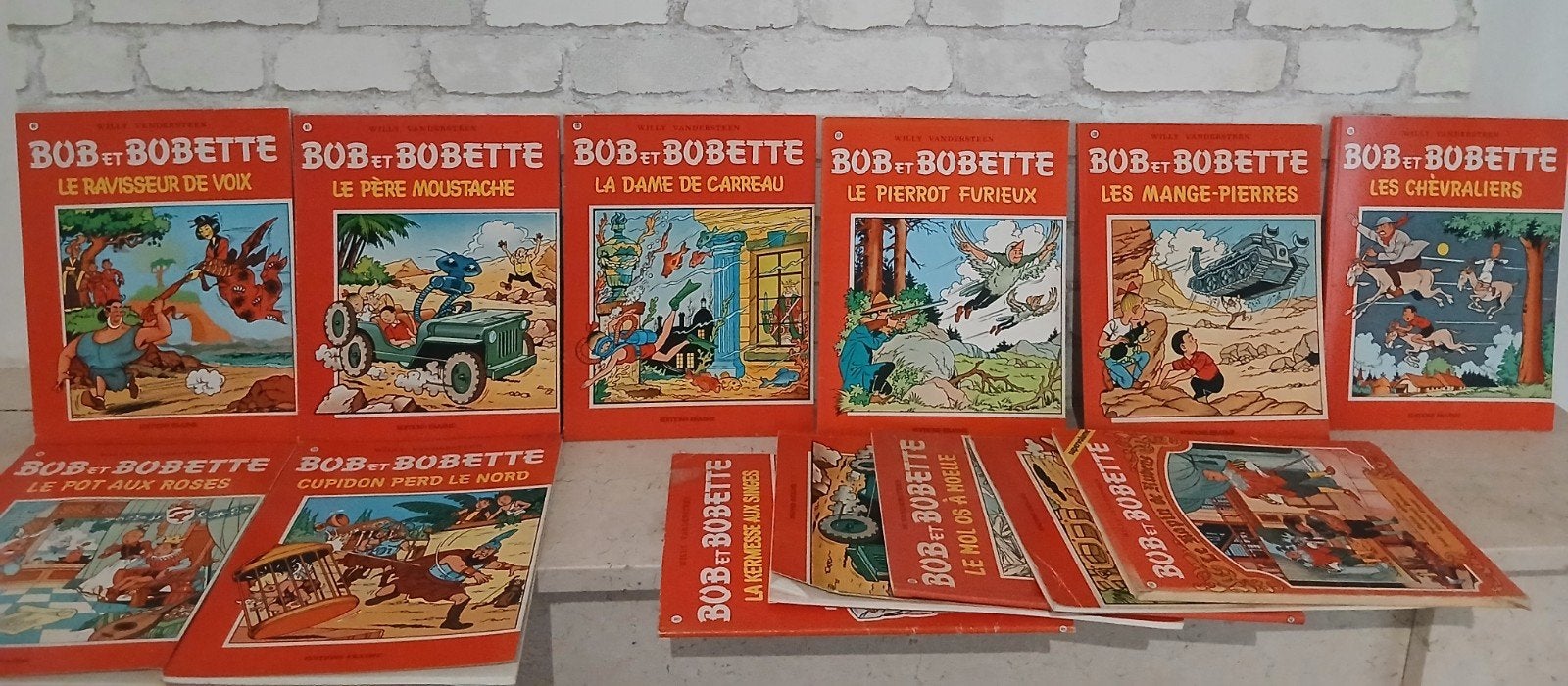 Lot de Bob et Bobette dont 8 en bon état BD, Enlèvement
