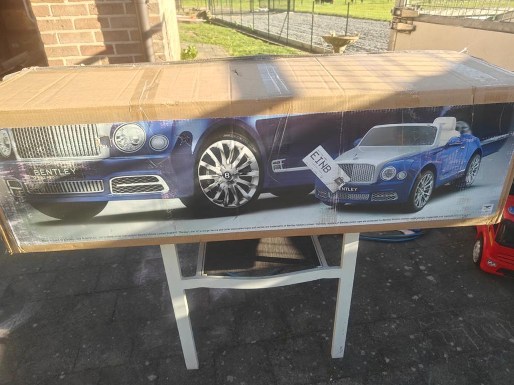 Bentley. Elektrische Kinder auto, Enlèvement, Avant, Bentley