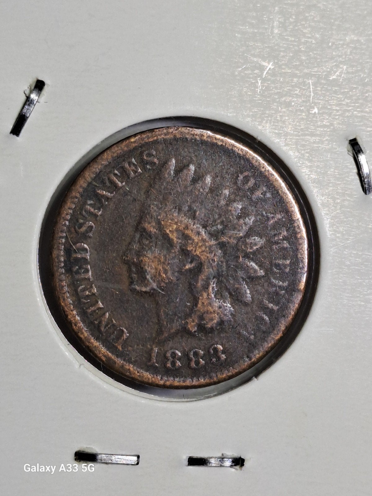 USA-ONE CENT- Tête indien, Enlèvement ou Envoi