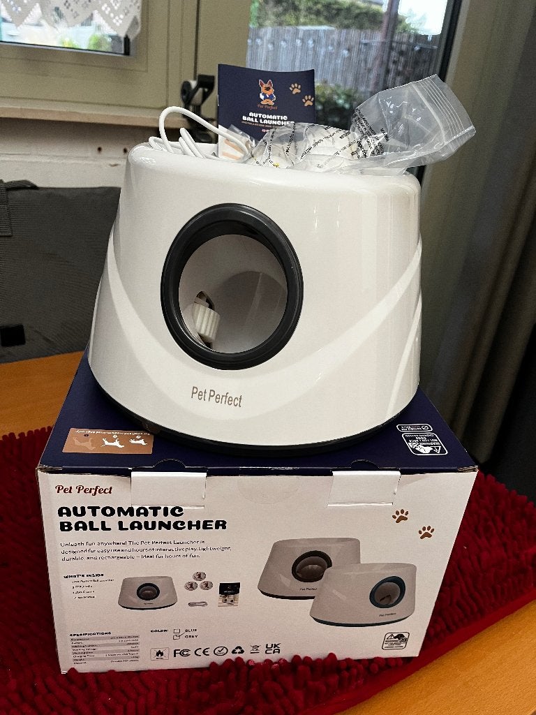 Pet Perfect Automatische Ballenwerper voor Honden - Small, Overige merken, Ophalen of Verzenden, Nieuw, Hondenspeelgoed