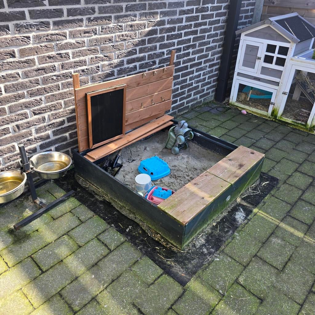 Zand speelbak - op te frissen., Enlèvement