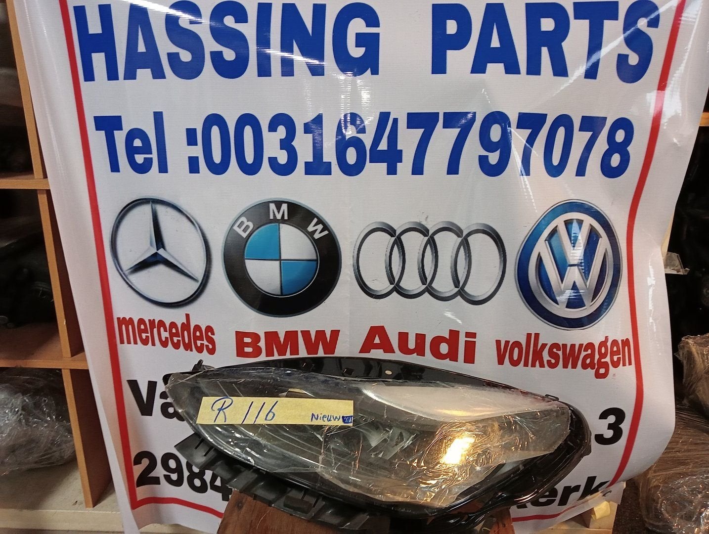 Koplamp TESLA MODEL 3 Y LED LINKS 1514952-00-E, -, Utilisé, Autres marques automobiles, -