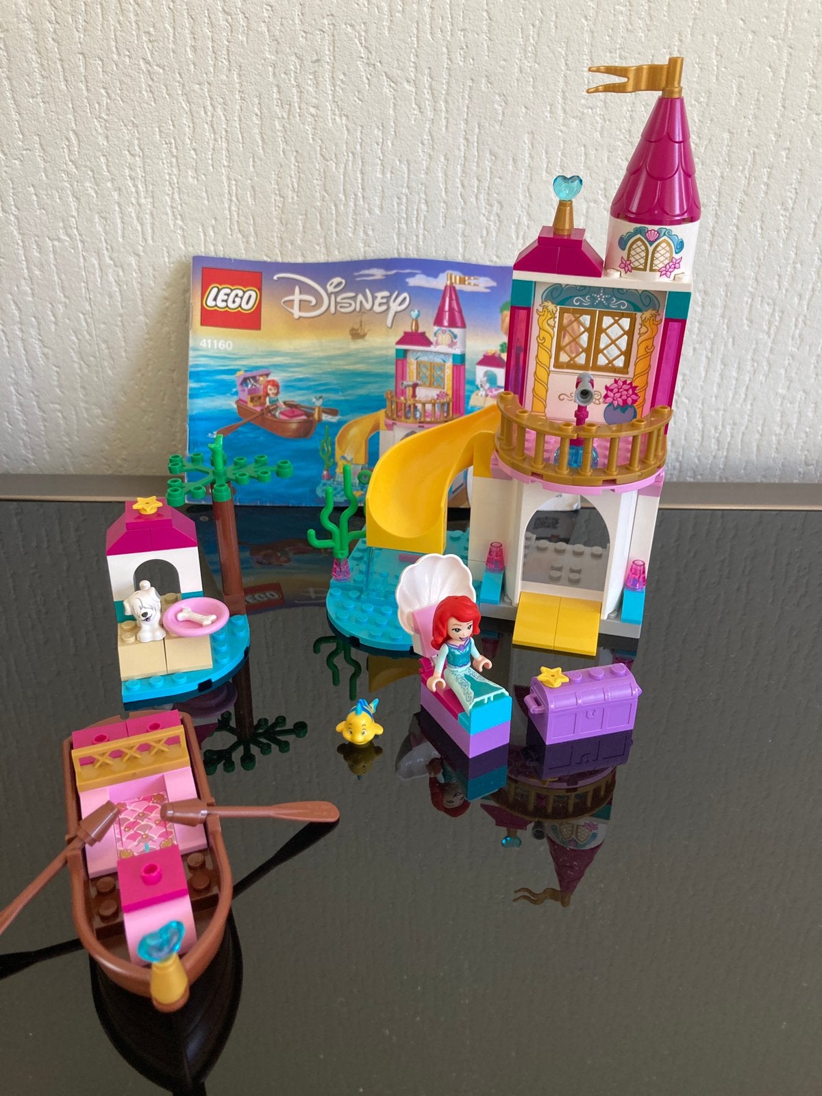 Lego Disney (41160) Kasteel van Ariël, Lego, Ophalen of Verzenden, Zo goed als nieuw, Compleet