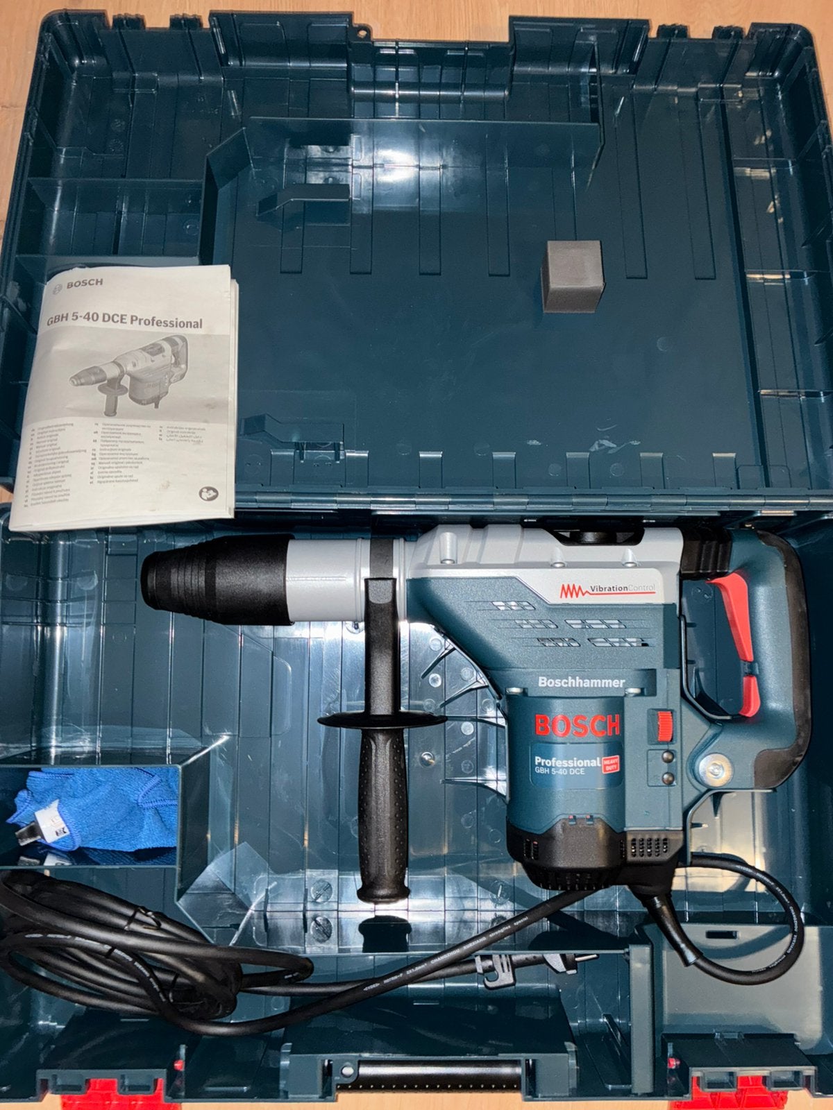 Bosch Professional GBH 5-40 DCE SDS-max perforator, Doe-het-zelf en Bouw, Gereedschap | Boormachines, Ophalen of Verzenden, Zo goed als nieuw