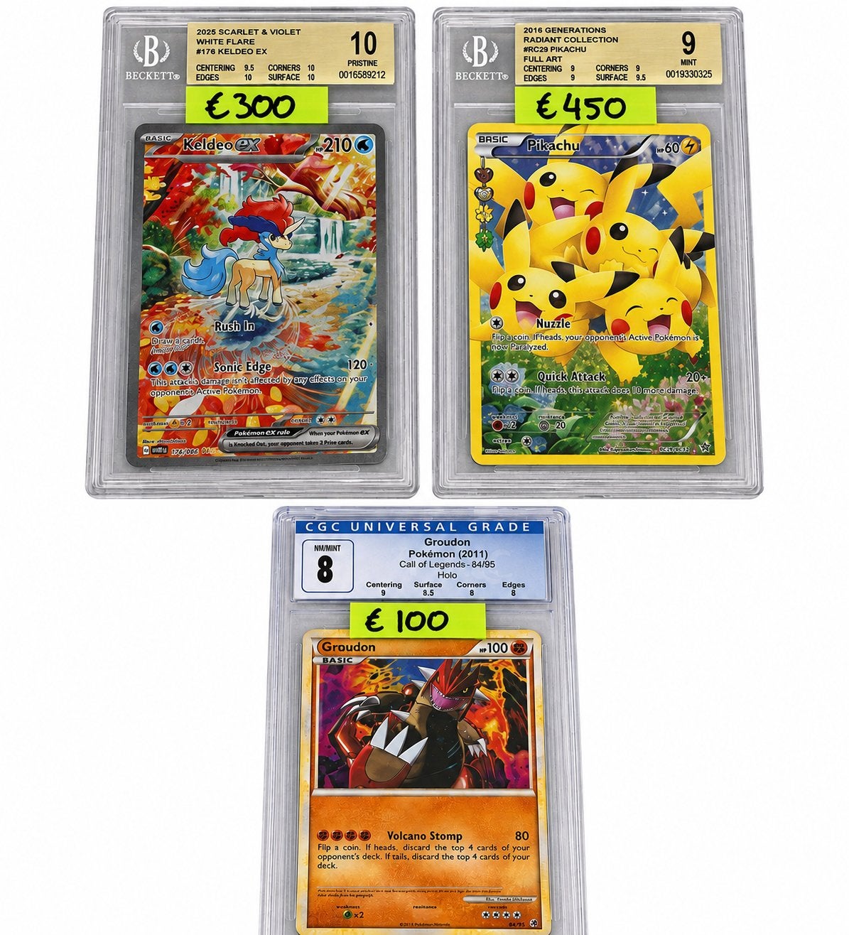 Graded PSA, CGC & BGS, Ophalen of Verzenden, Nieuw, Losse kaart, Foil