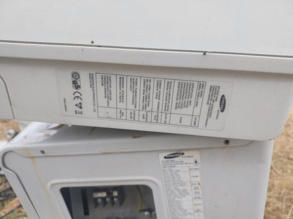 Airco Samsung, Ophalen