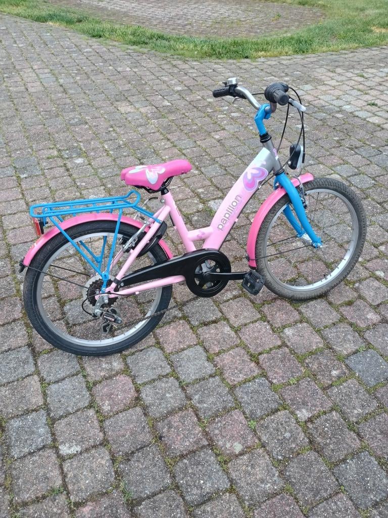 20 inch fiets, Fietsen en Brommers, Ophalen, Gebruikt, Velgrem, Versnellingen