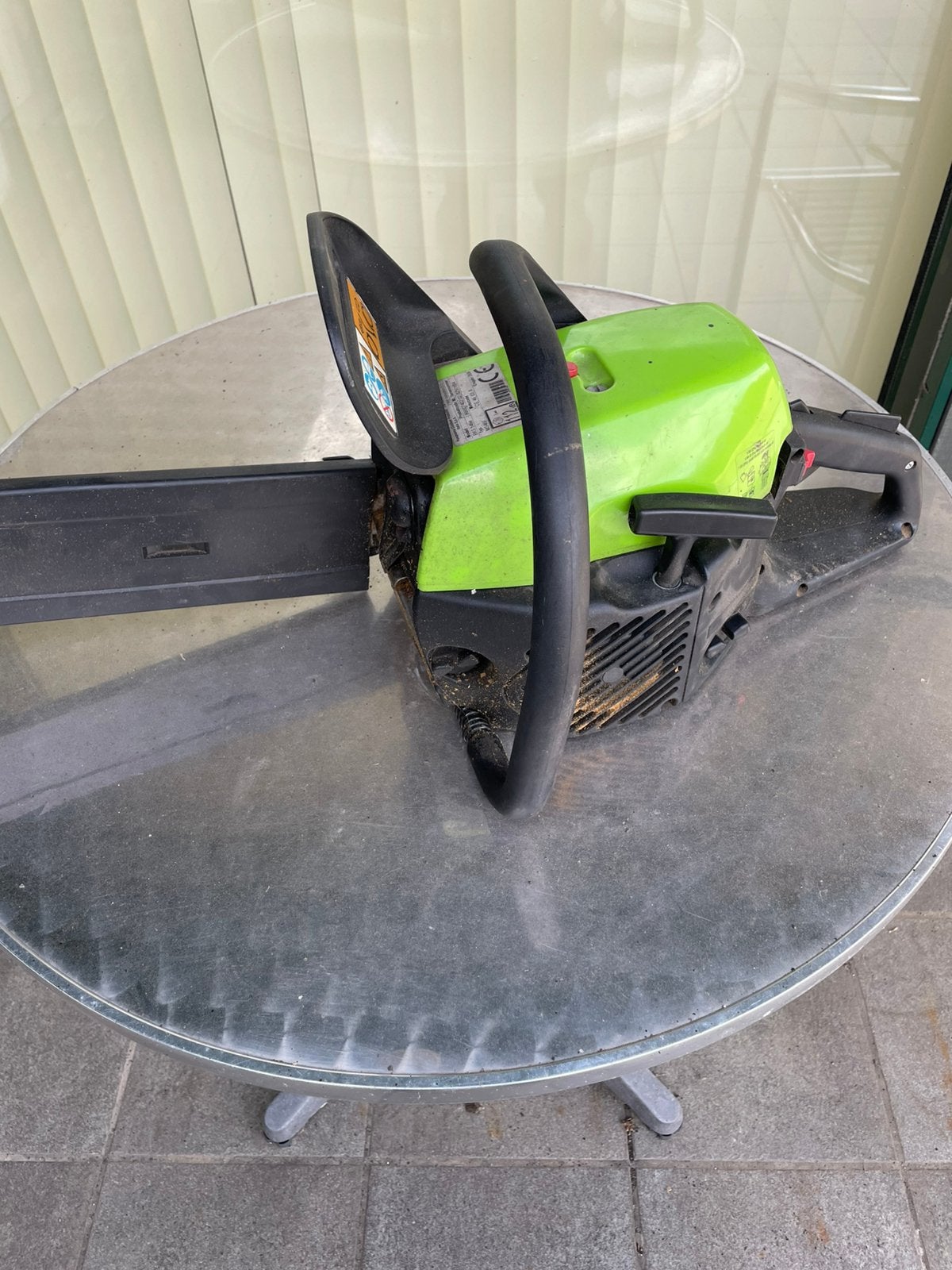 Husqvarna kettingzaag, Doe-het-zelf en Bouw, Gereedschap | Zaagmachines, Ophalen, Gebruikt, Kettingzaag