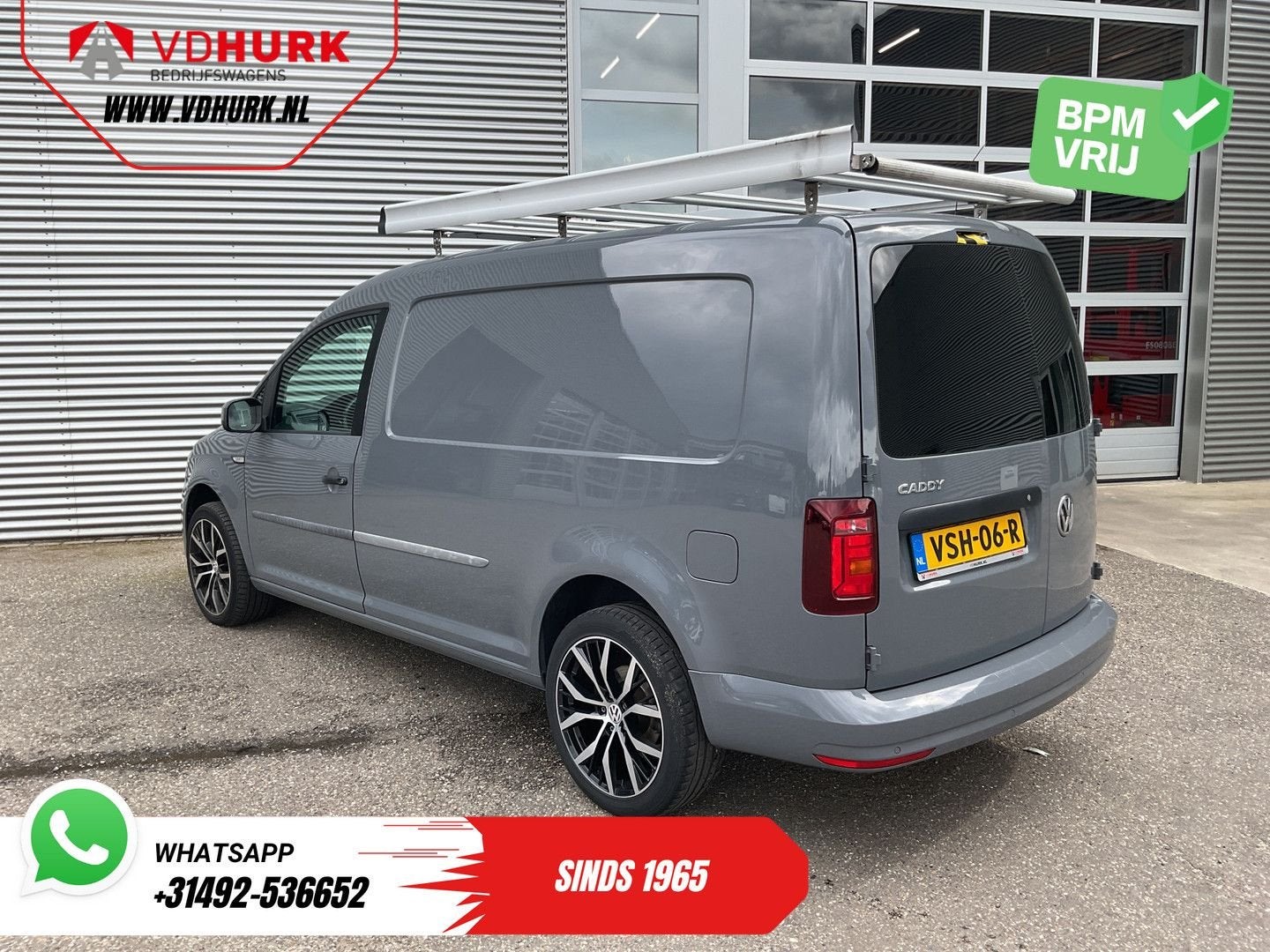Volkswagen Caddy Maxi 2.0 TDI 100 pk DSG Aut. APK 1-'27/ Rie, Auto's, Automaat, Parkeersensor, Bedrijf, Diesel