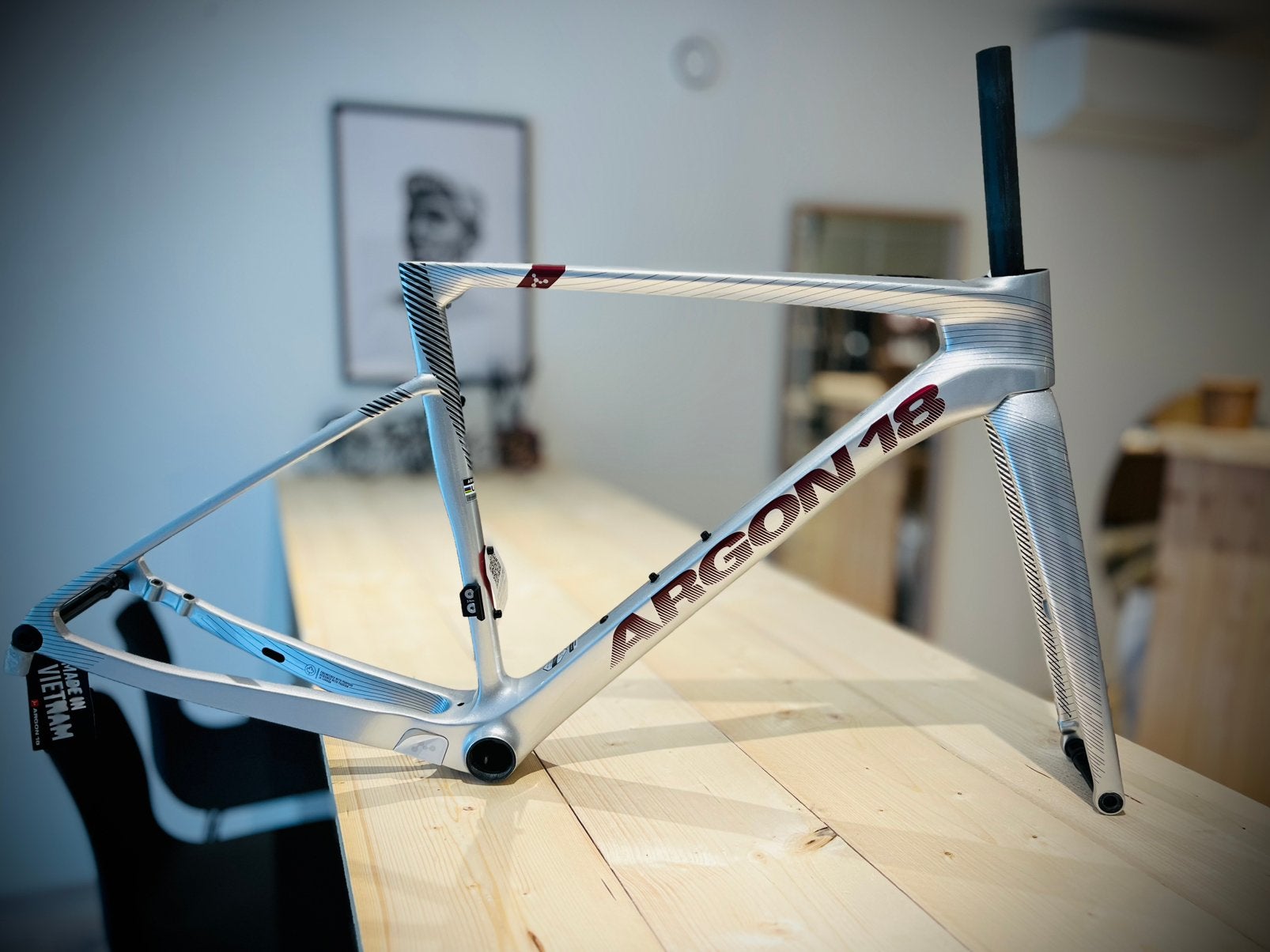 ARGON18 Elite Sum maat M - grijs (opruiming), Fietsen en Brommers, Fietsen | Racefietsen, Ophalen, Nieuw
