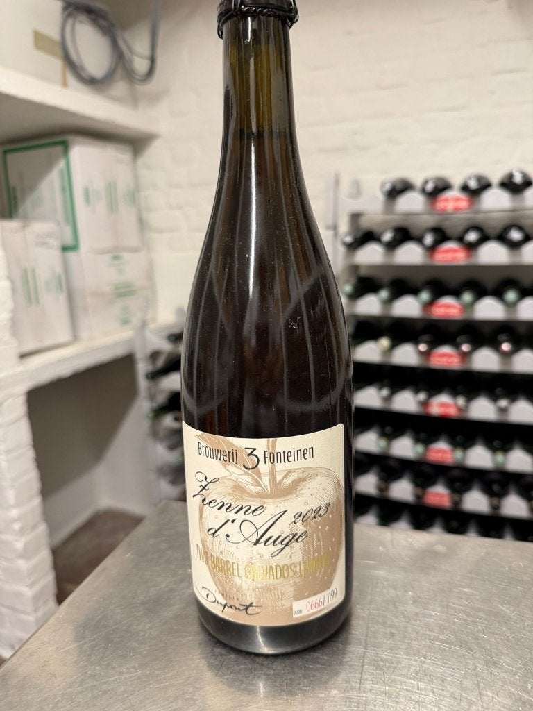 3 Fonteinen Zenne d'Auge Calvados 2023 - 3 flessen, Enlèvement, Comme neuf, Bouteille(s), Autres marques