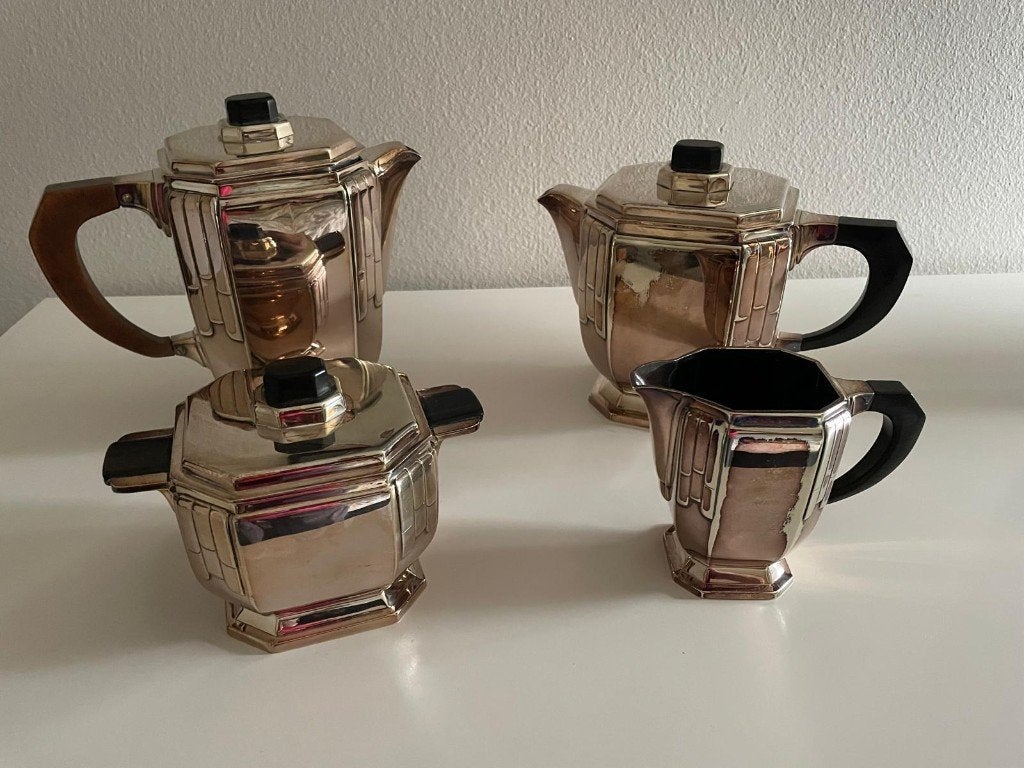 Art Deco koffie- en theeservies, Antiek en Kunst, Ophalen of Verzenden