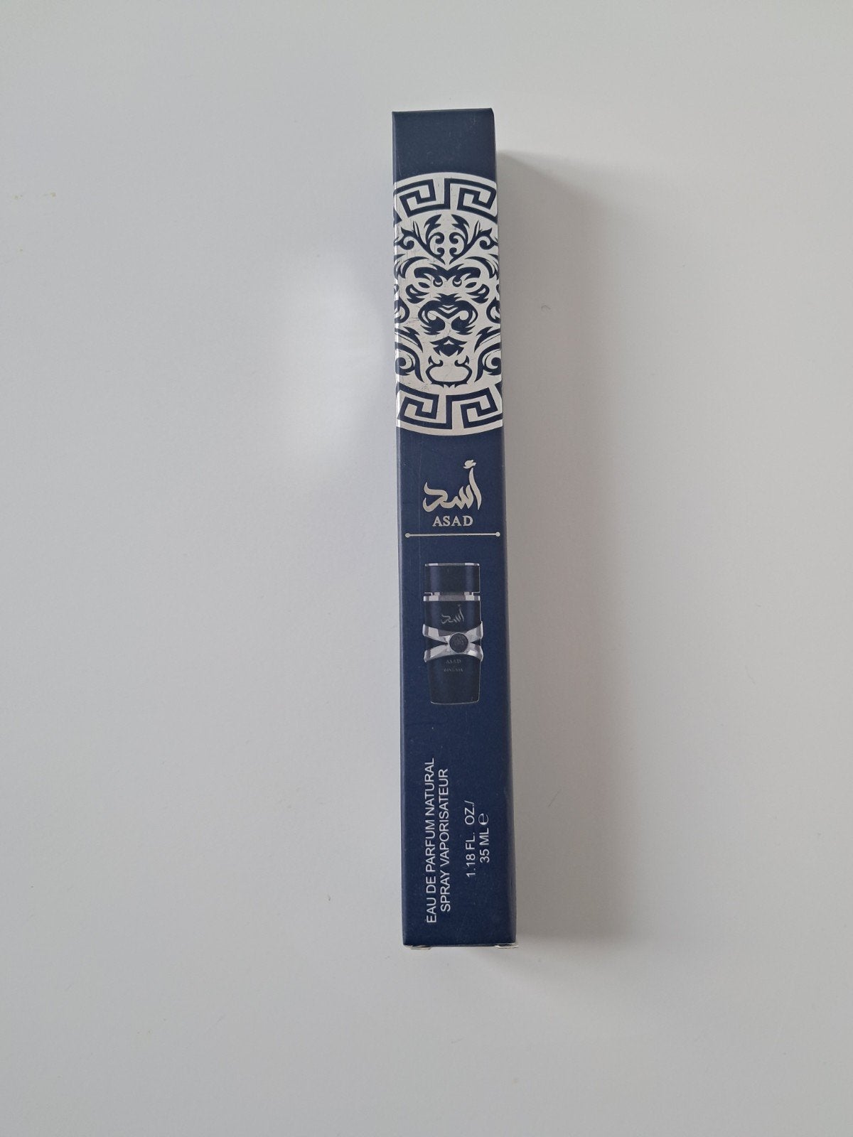 Parfum van man  35, Ophalen