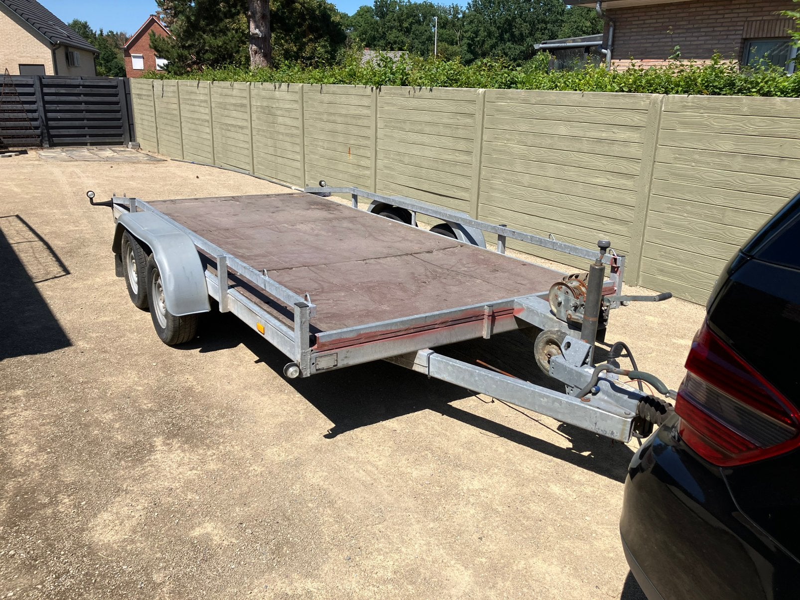 Autotrailer syma mtm 2T, Auto diversen, Aanhangers en Bagagewagens, Ophalen, Gebruikt