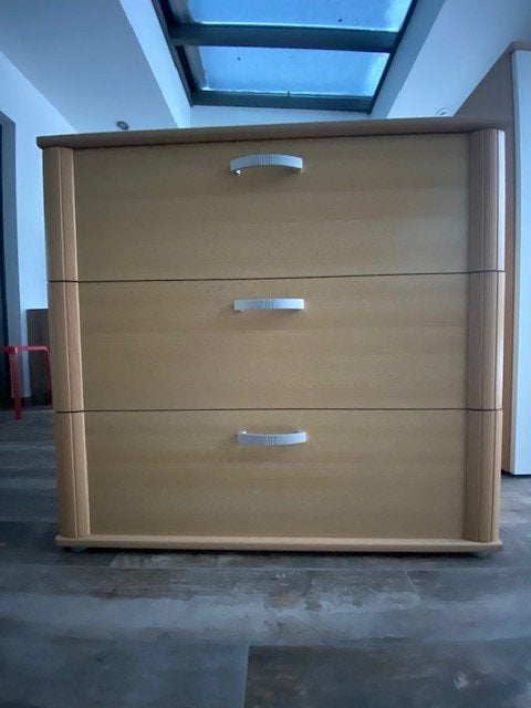 Ladekast in beukenlook, 90 à 105 cm, Comme neuf, Enlèvement, 75 à 100 cm