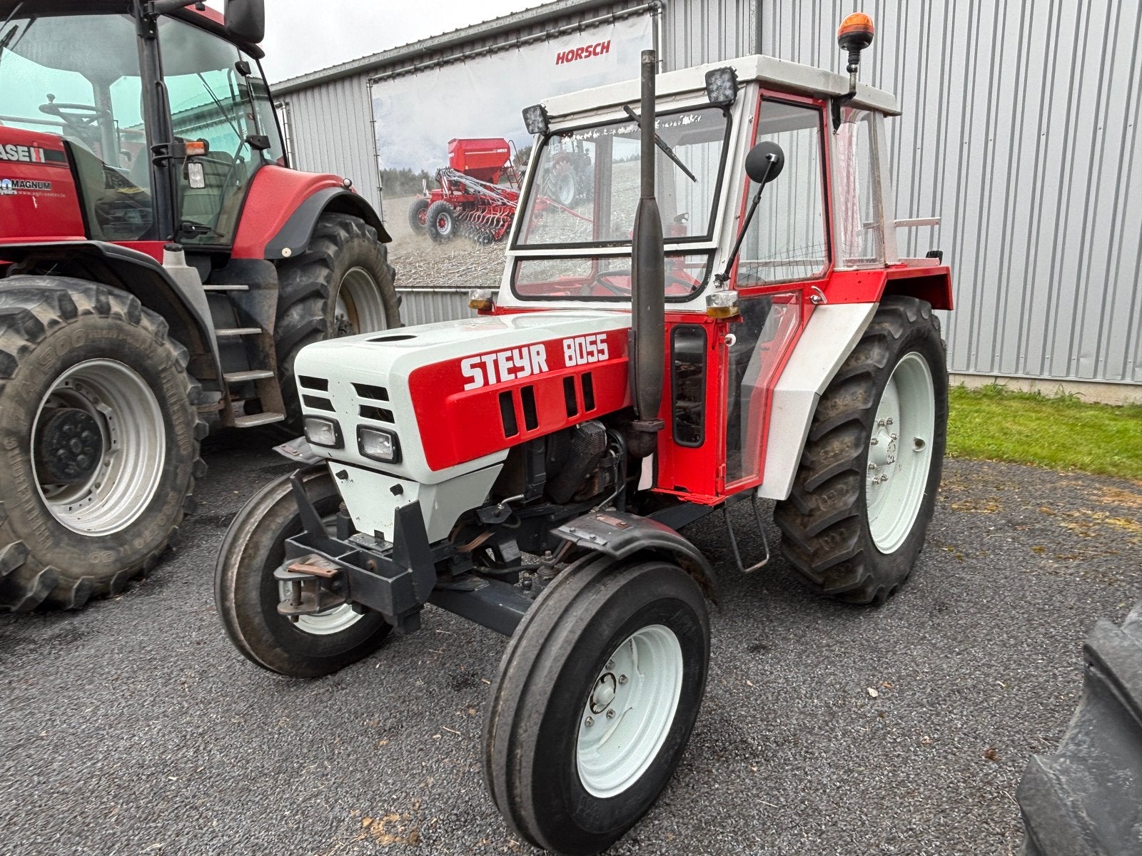 Steyr 8055, Ophalen, Steyr