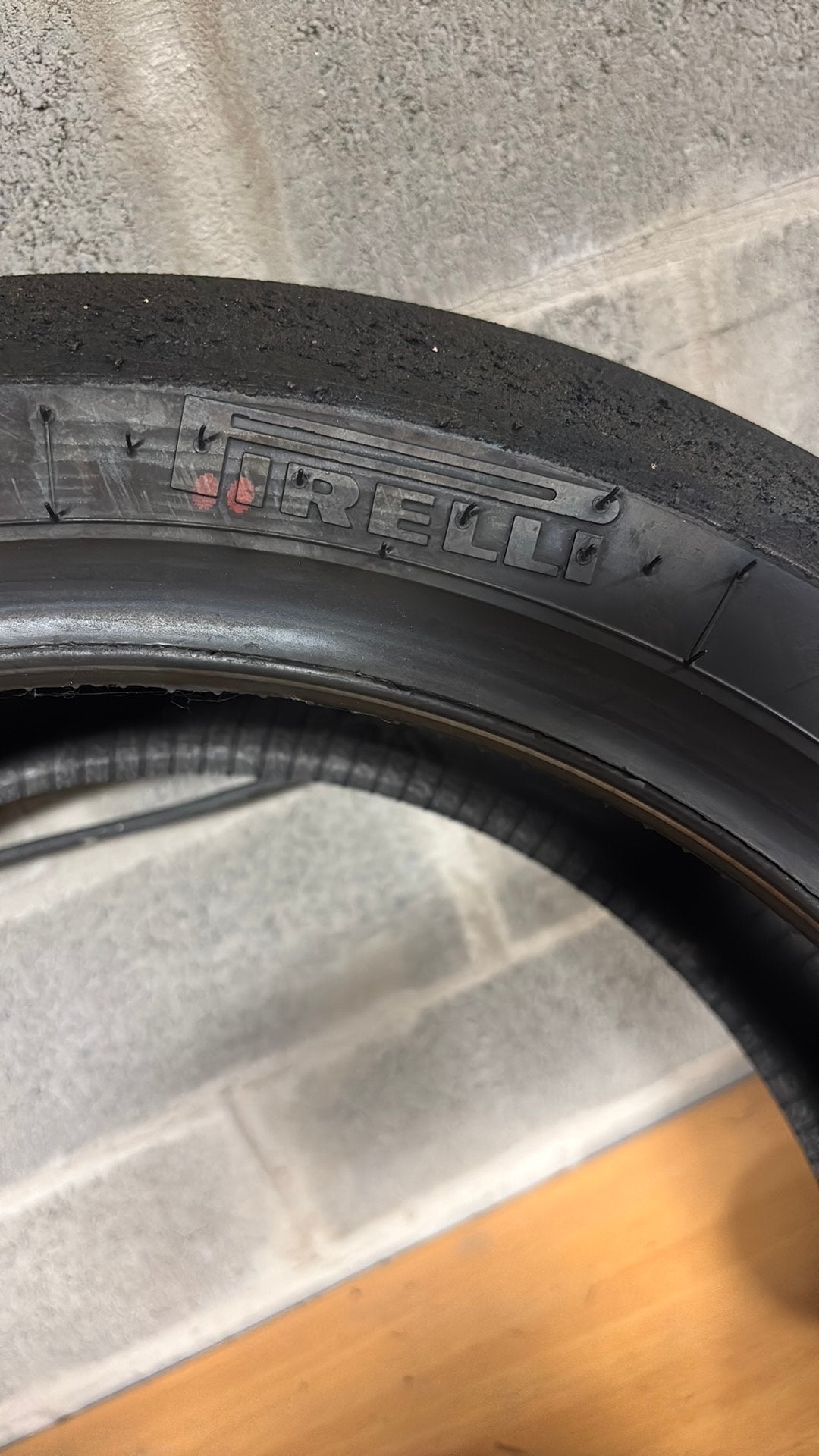 Pirelli diablo superbike slick, Ophalen, Gebruikt