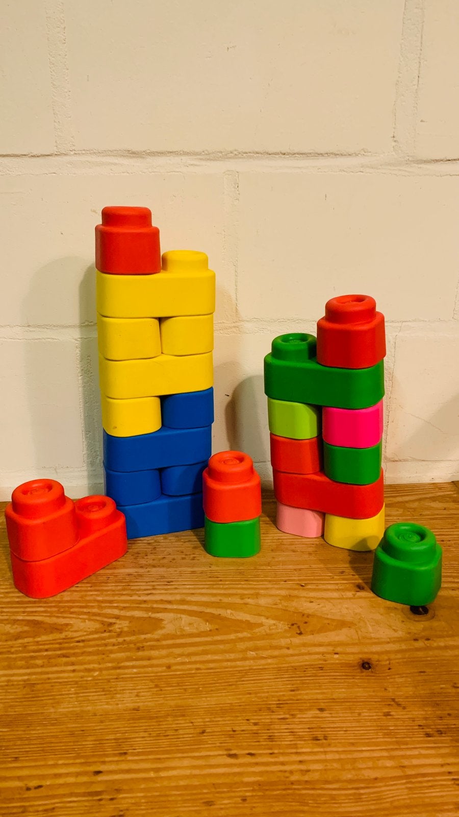 Set kleurrijke megabloks, Ophalen, Zo goed als nieuw, Megabloks
