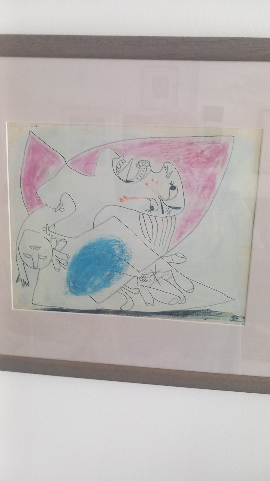 picaso., Antiek en Kunst, Kunst | Litho's en Zeefdrukken, Ophalen