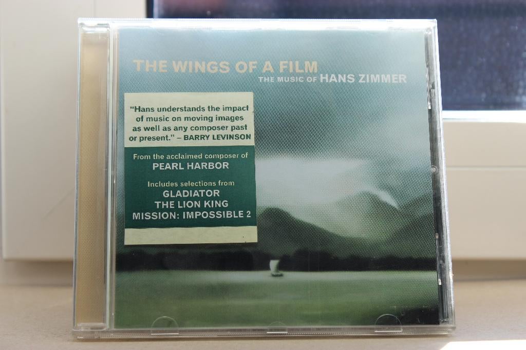 BANDE ORIGINALE CD HANS ZIMMER LES AILES D'UN FILM NOUVEAU, Enlèvement ou Envoi