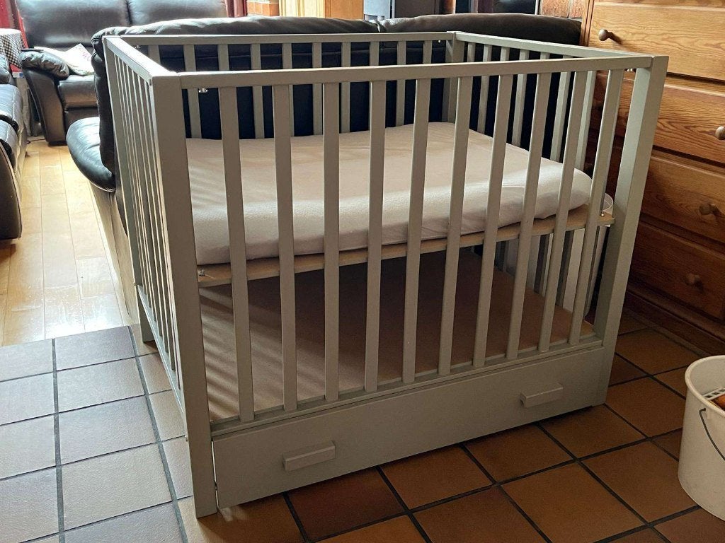 Box / babypark (merk Quax), Kinderen en Baby's, Ophalen, Zo goed als nieuw, Vierkant, In hoogte verstelbaar