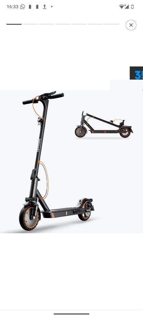 Elektrische step, Fietsen en Brommers, Ophalen, Nieuw, Elektrische step (E-scooter)