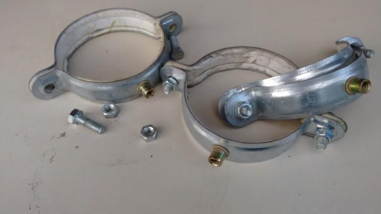 ophangbeugels voor buizen 1€., Enlèvement, Comme neuf