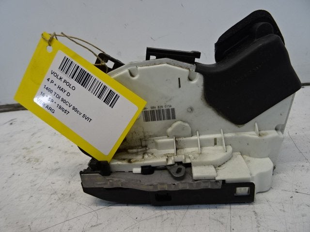 SERRURE DE PORTE ARRIÈRE GAUCHE Polo V (6R) (6R4839015A), Arrière, Volkswagen, Volkswagen AG, Utilisé
