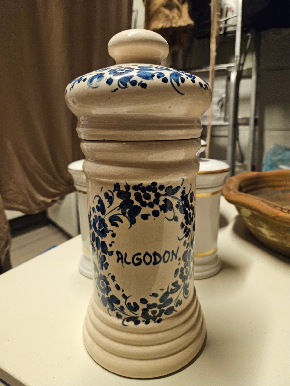 Algodon apothekerspot, Antiek en Kunst, Ophalen