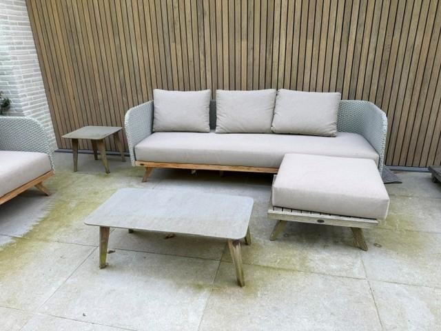 Tuinlounge, Tuin en Terras, Tuinsets en Loungesets, Ophalen, 5 zitplaatsen, Gebruikt, Bank