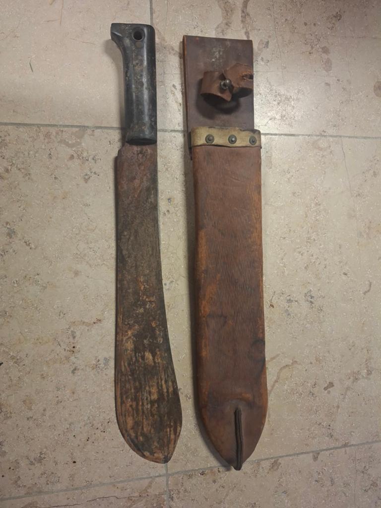 Britse Machete 1943 gemarkeerd, Ophalen